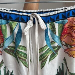 Flying Tomato Tropical Print Palazzo Pants SzL